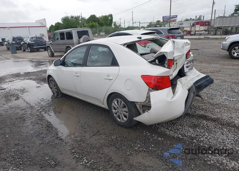 2010 Kia Forte Ex из США, поврежденный, VIN KNAFU4A23A5060216